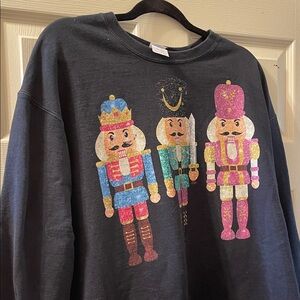 vintage Port Company Nutcracker Graphic Sweatshirt